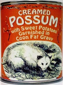 Possum - weirdest food in a can