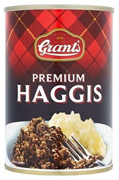 Haggis - weirdest canned food
