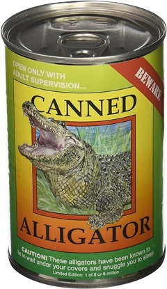 Canned Alligator - weirdest canned foods